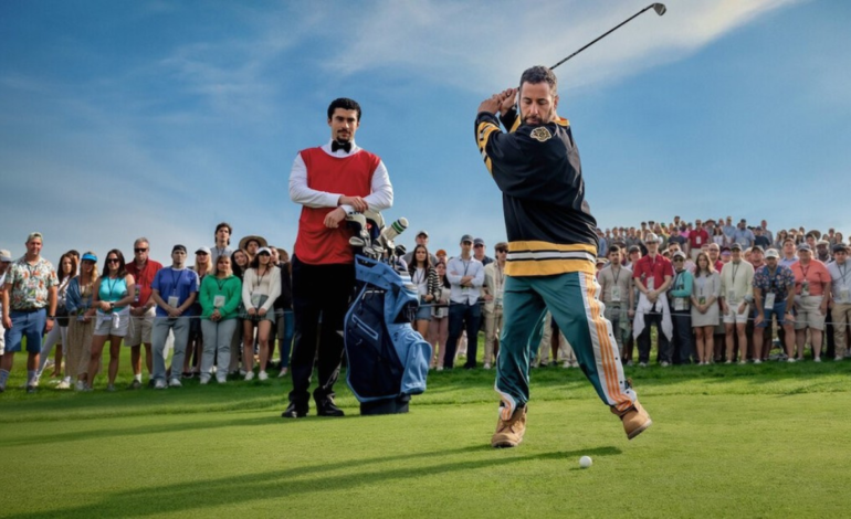 Bad Bunny acompaña a Adam Sandler en Happy Gilmore 2