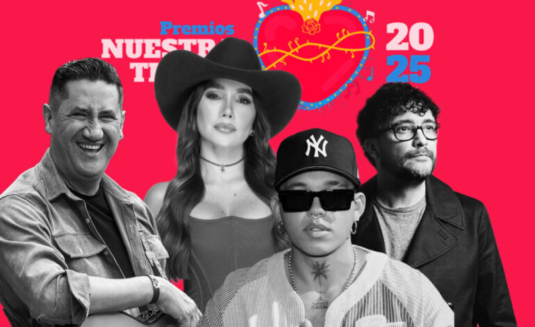 Beéle, Andrés Cepeda y Paola Jara entre los show confirmados para la gala de Premios Nuestra Tierra 2025