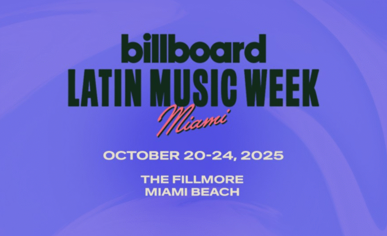 La Semana Billboard de la Música Latina regresa a Miami en octubre de 2025