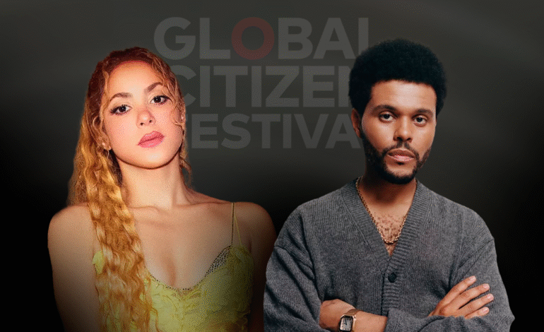 Shakira y The Weeknd encabezarán el Global Citizen 2025