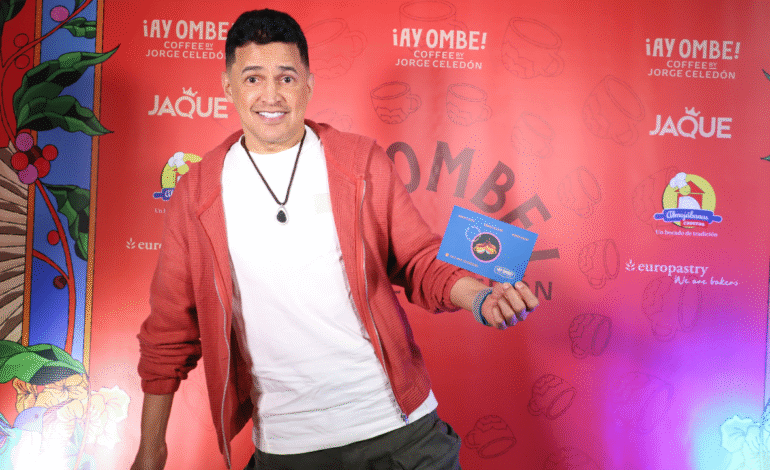 ¡Ay Ombe!, la nueva marca de café de Jorge Celedón con sabor a vallenato
