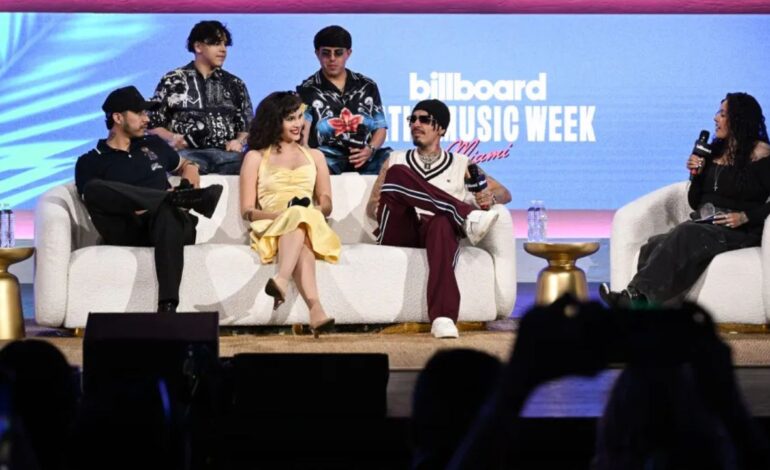 Las nuevas estrellas del regional mexicano, también participaron de la Semana Latina de la Música de Billboard