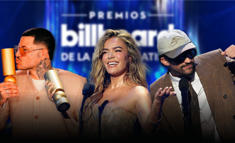 Bad Bunny y Karol G arrasan en los Premios Billboard de la Música Latina 2025