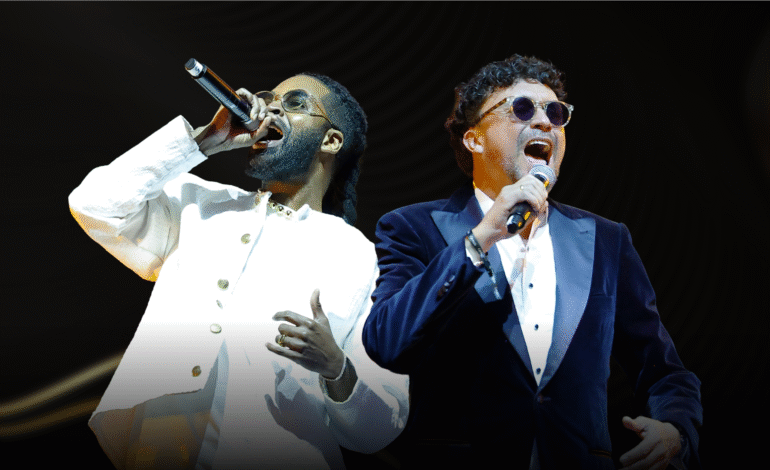 Jossman y Andrés Cepeda, rinden homenaje a Celia Cruz en un evento de Latin Grammy