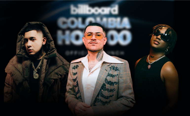 Billboard Colombia Hot 100: así fue el porcentaje de participación de los sellos discográficos durante el primer mes