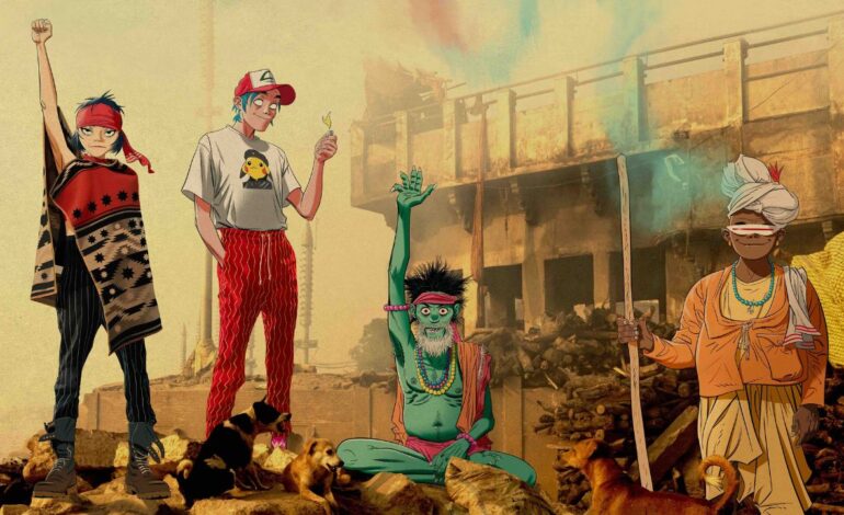 Gorillaz y Bizarrap unen fuerzas en “Orange County”, adelanto de ‘The Mountain’