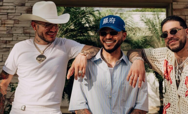 Ryan Castro, Kapo y Gangsta alcanzan su segundo No. 1 en el Colombia Hot 100