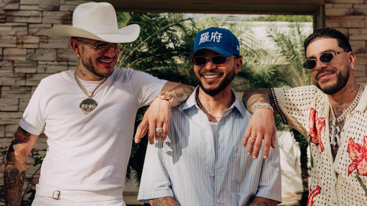 Ryan Castro, Kapo y Gangsta alcanzan su segundo No. 1 en el Colombia Hot 100