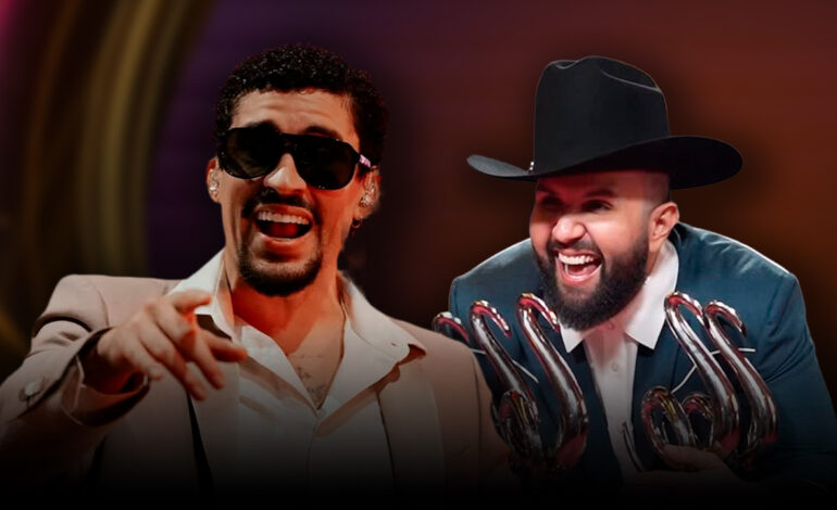 Bad Bunny y Carín León: máximos ganadores en Premio Lo Nuestro 2026
