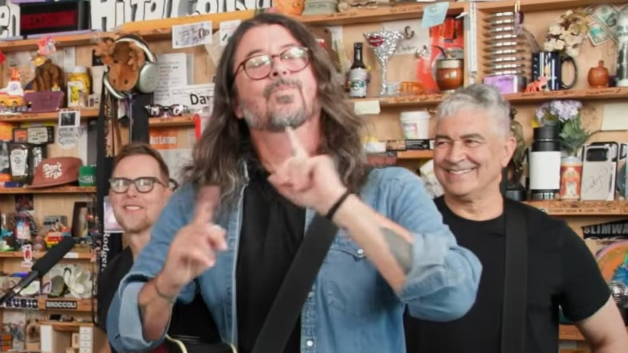 Foo Fighters por fin tiene su Tiny Desk