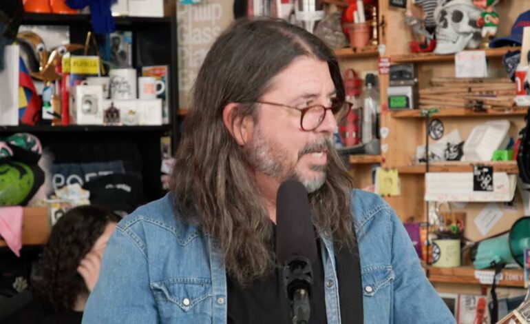 Foo Fighters por fin tiene su Tiny Desk
