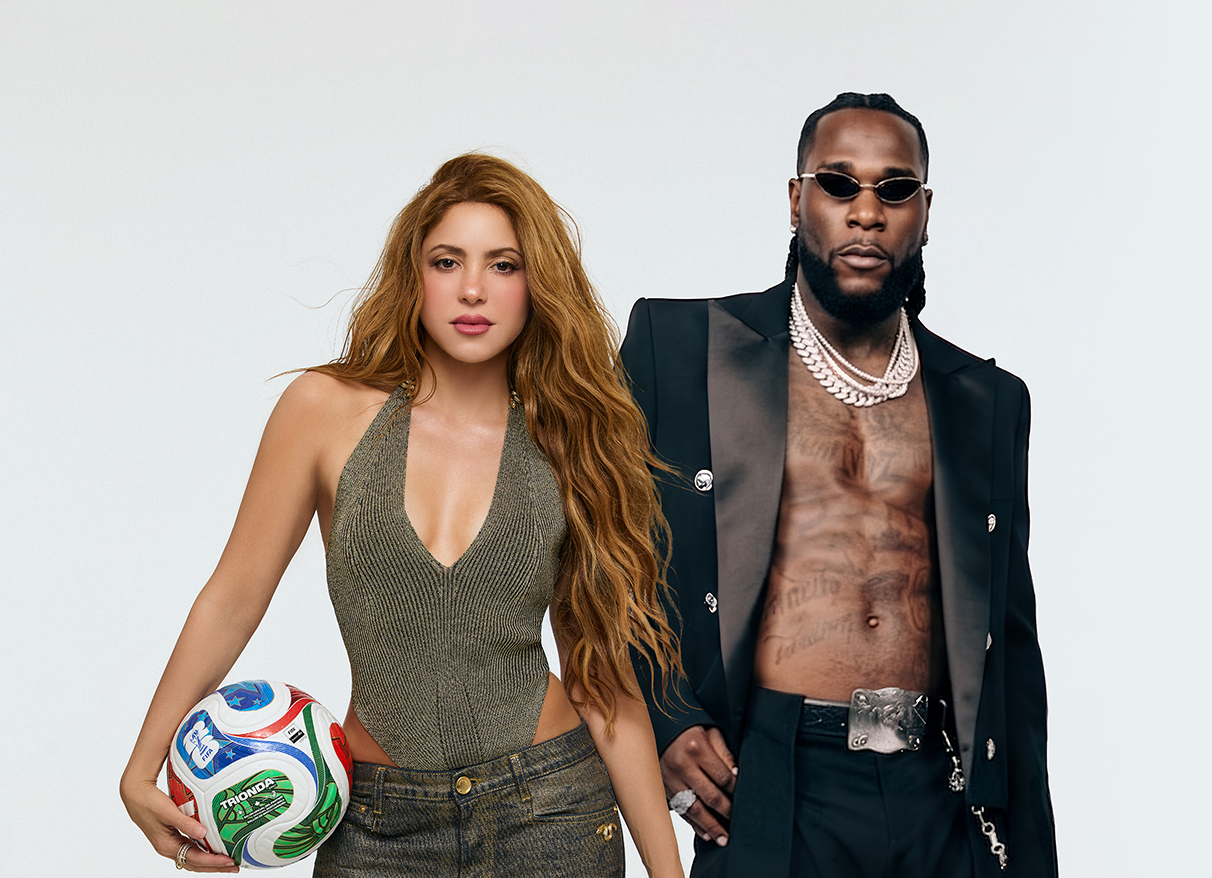 «Dai Dai» de Shakira y Burna Boy escala 42 posiciones y se convierte en el primer Greatest Gainer de la semana