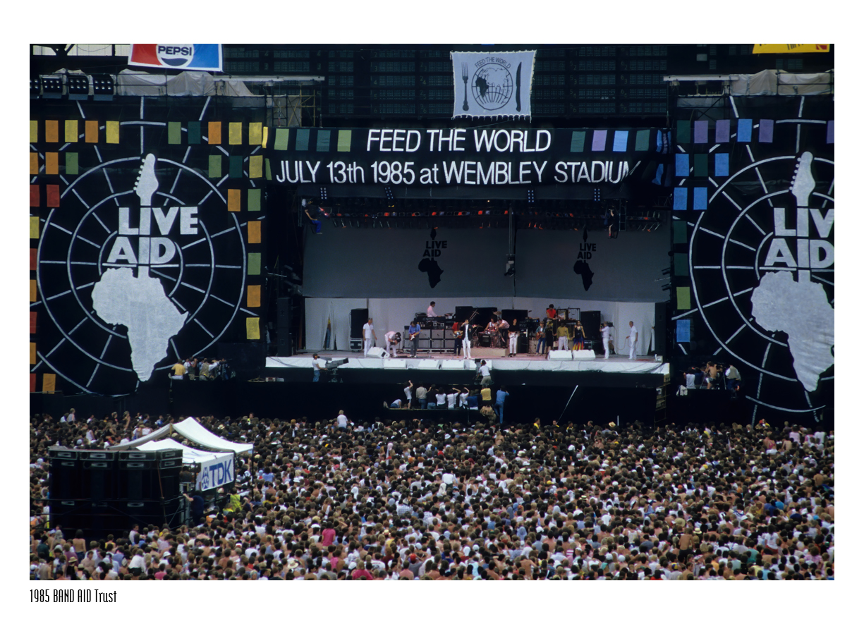 Cuando la música se convierte en solidaridad: La historia de las canciones y eventos benéficos en el mundo