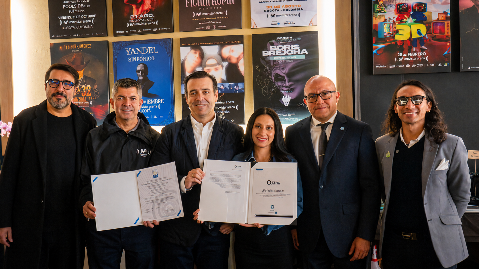 Movistar Arena recibe certificación Zero Waste y amplía su apuesta por la sostenibilidad y el impacto social